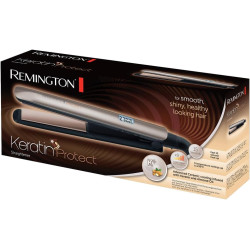 Lisseur à Cheveux Remington S8540 - Ecran LCD, 10 réglages de Température 150-230°C, Voltage universel,pochette)